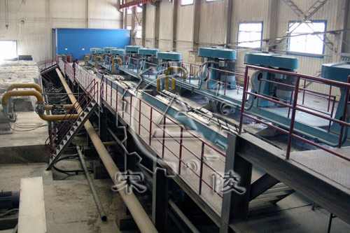 浮選設(shè)備生產(chǎn)現(xiàn)場