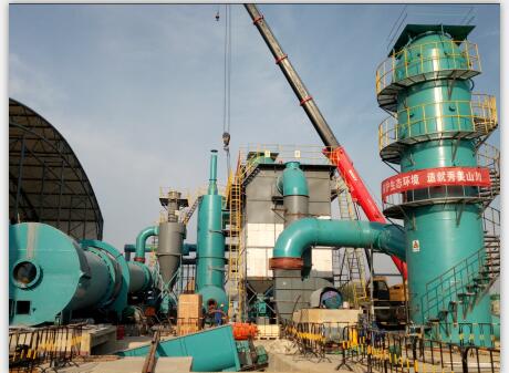 回轉(zhuǎn)窯熱脫附設(shè)備土壤修復(fù)過(guò)程